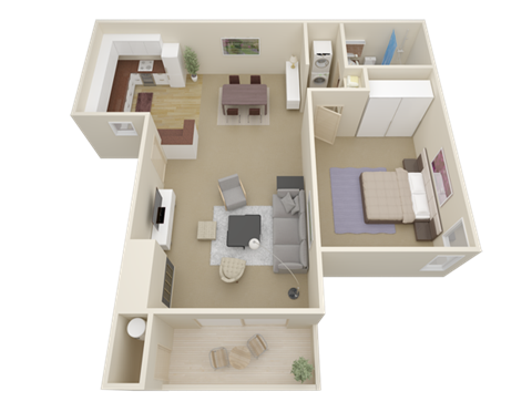 1x1 units available at Oak Ridge Apartments in Sacramento, CA