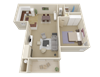 1x1 units available at Oak Ridge Apartments in Sacramento, CA