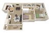 2x1 units available at Oak Ridge Apartments in Sacramento, CA