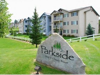 Community monument sign Apartments in Spokane Valley, WA| Parkside Mirabeau Apartments - Photo Gallery 1