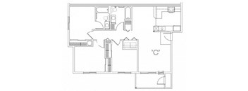 3x2 Floor Plan Spokane, WA 99216 | Parkside at Mirabeau