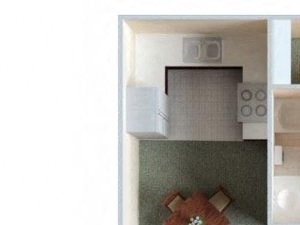 the The American floor plan.