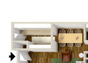 Sierra Meadows Apartments l One Bedroom Two Bedroom floor plan Albuquerque NM Apartments For Rent l Sierra Meadows Apartments