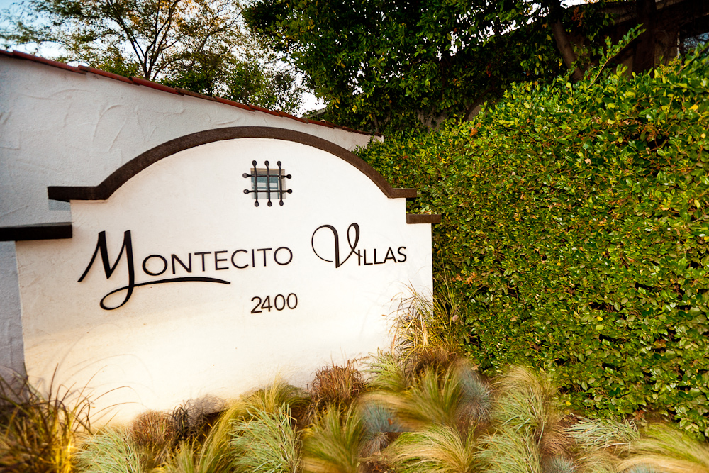 Community Monument Sign Rentals at Montecito Villas in Sacramento CA 