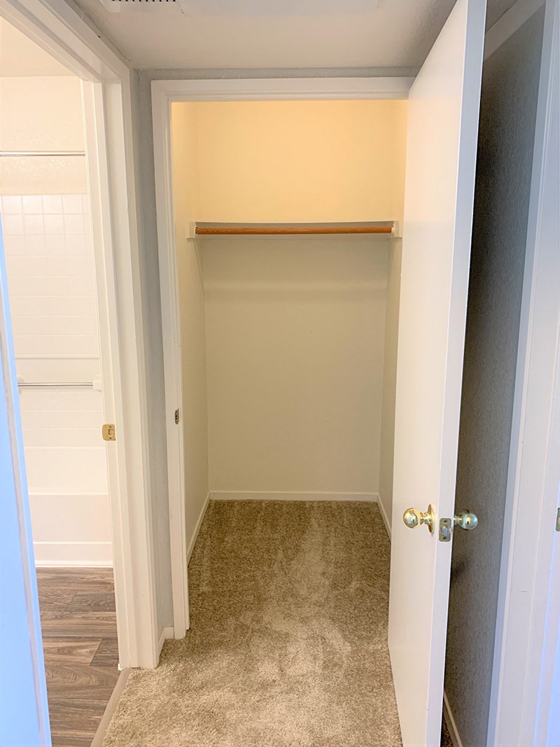 Large Closets available at Somerset Apartments in Antioch, CA 94509