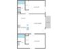 2 bed and 1 bath