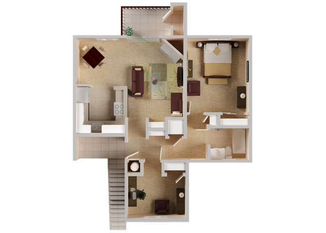 Merlot Floor Plan 3