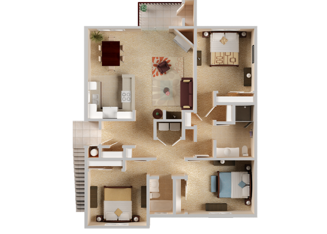 Zinfandel Floor Plan 6