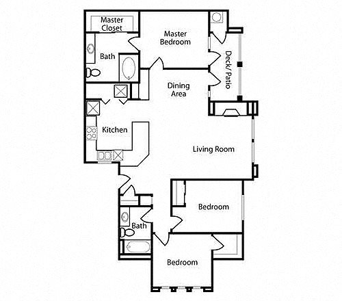 The Phoenician Apartments | Roseville CA | Apartments | Floorplan