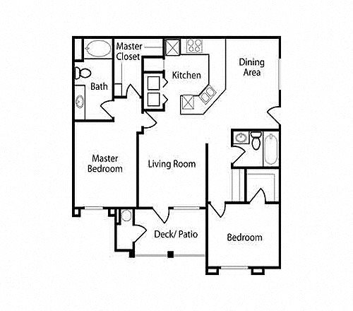 The Phoenician Apartments | Roseville CA | Apartments | Floorplan