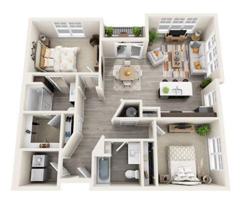 1701-101 Martin Luther King Jr. Blvd 1-3 Beds Apartment, Home, Townhouse for Rent - Photo Gallery 32