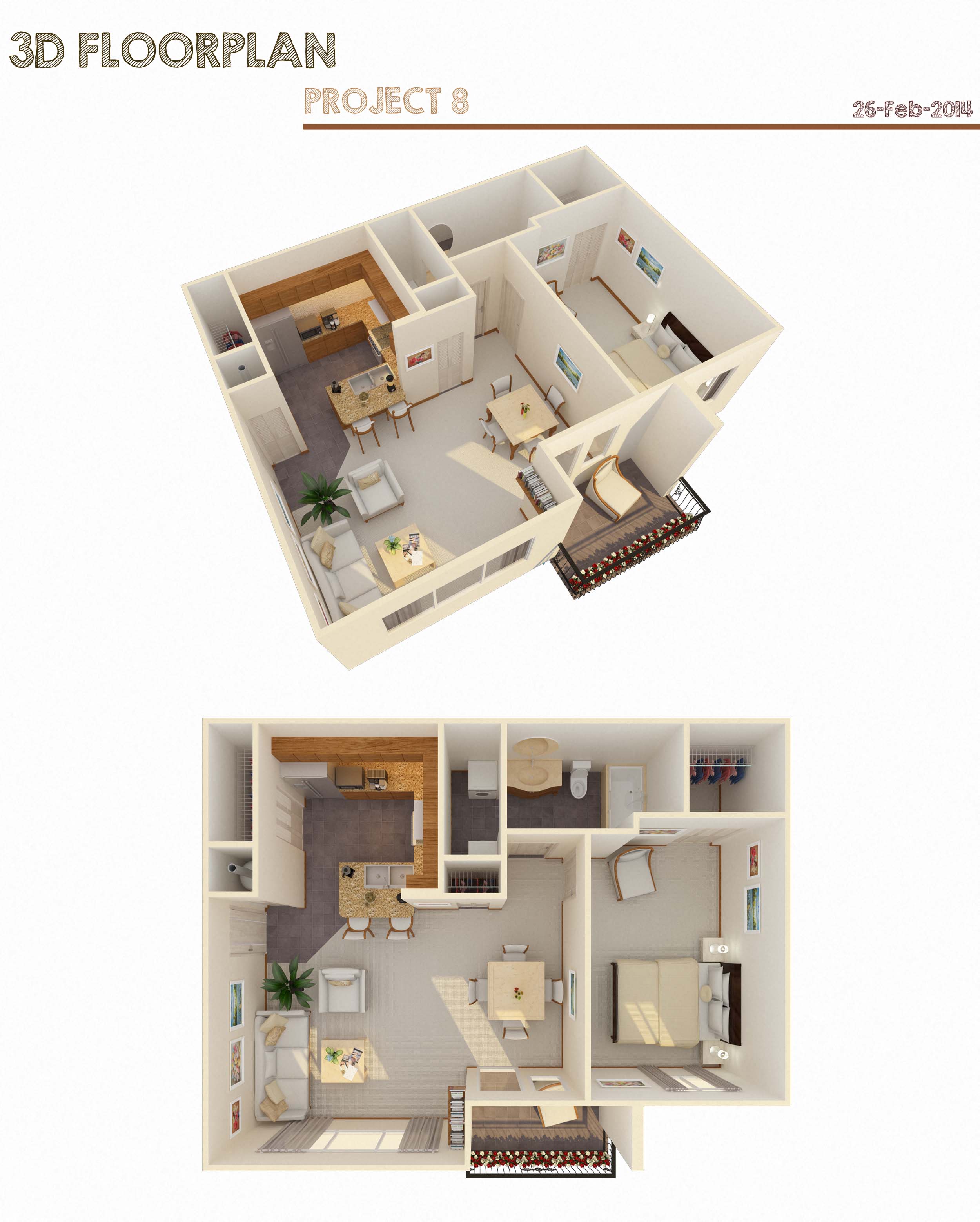1 Bedroom 1 Bath