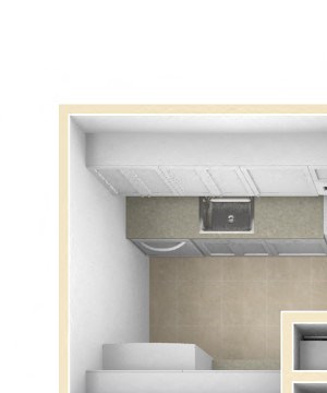 One Bedroom Floor Plan Blake Estates Apartments.