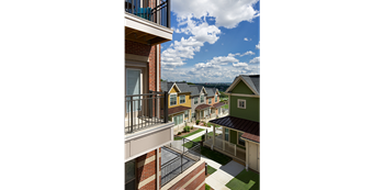 2-Level Townhomes with Front Porch and Private Entry