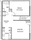 1 Bedroom - 1 Bath