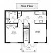 1 bedroom - 1 bathroom