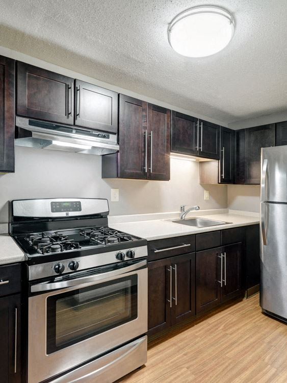 Updated Kitchens at Berkshire Peak Apartments in Pittsfield, MA. - Photo Gallery 1