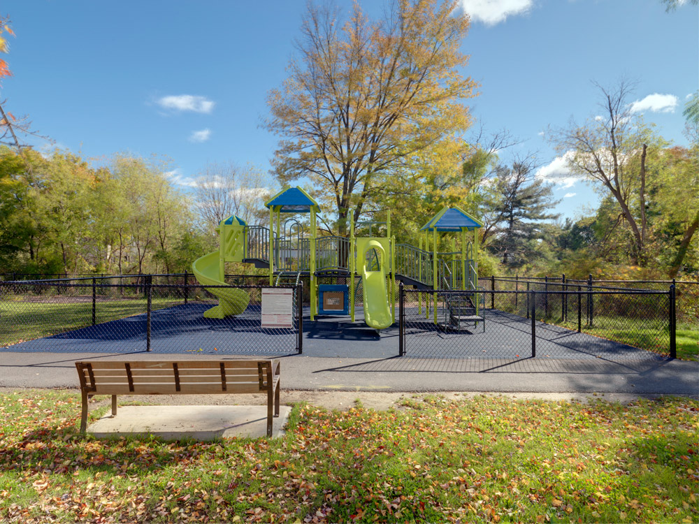 Playground at Berkshire Peak Apartments in Pittsfield, MA.