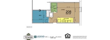 Tower 507 - Unit 208