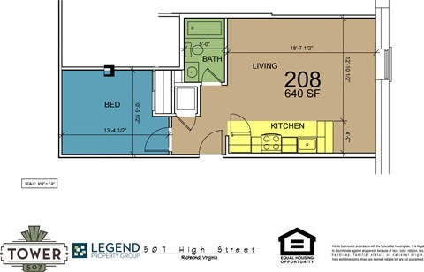 507 High St. Studio-2 Beds Apartment for Rent - Photo Gallery 15