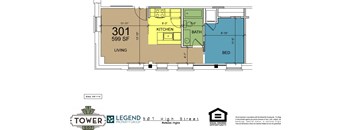 Tower 507 - Unit 301