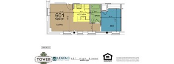 Tower 507 - Unit 601