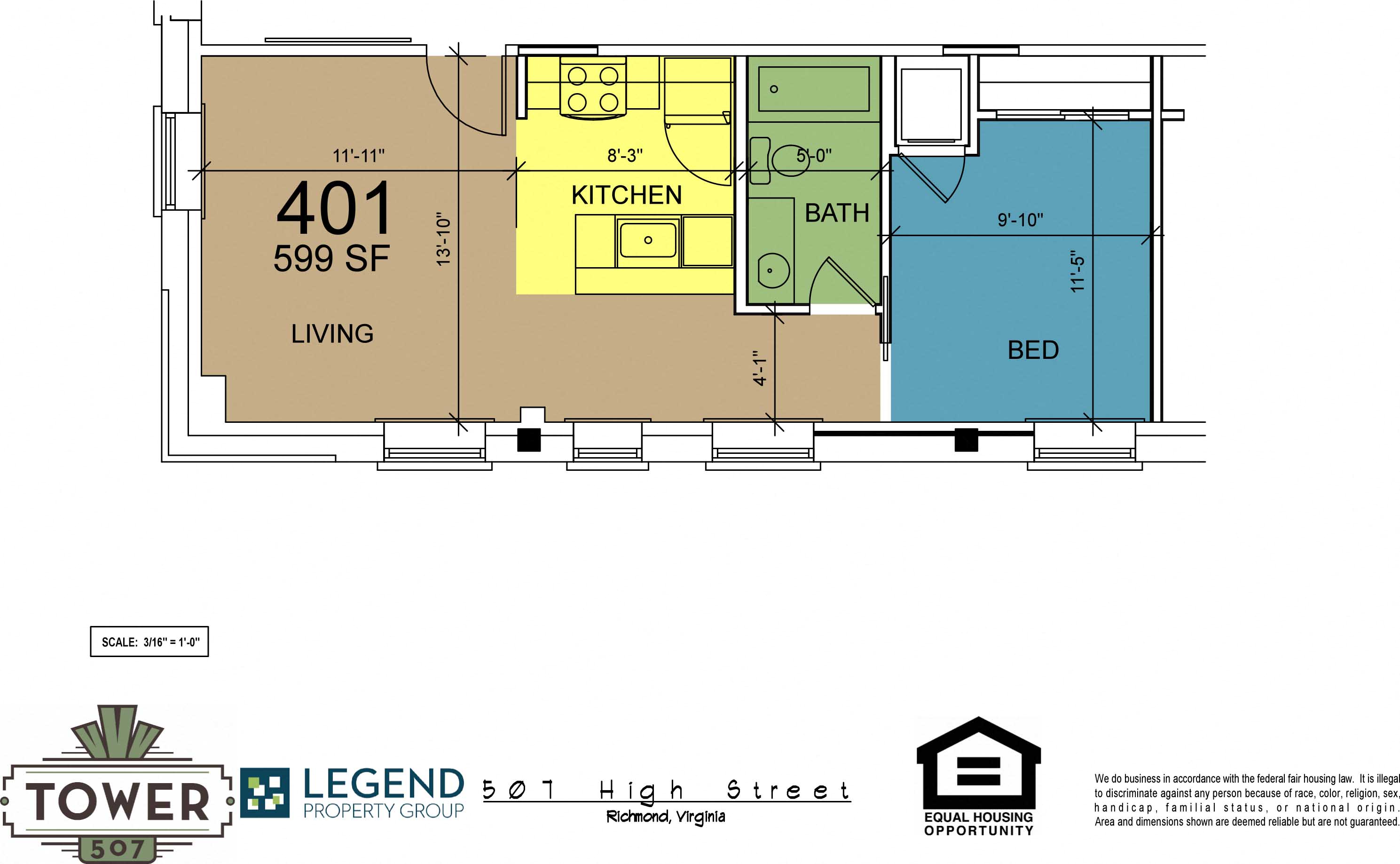 Tower 507 - Unit 401