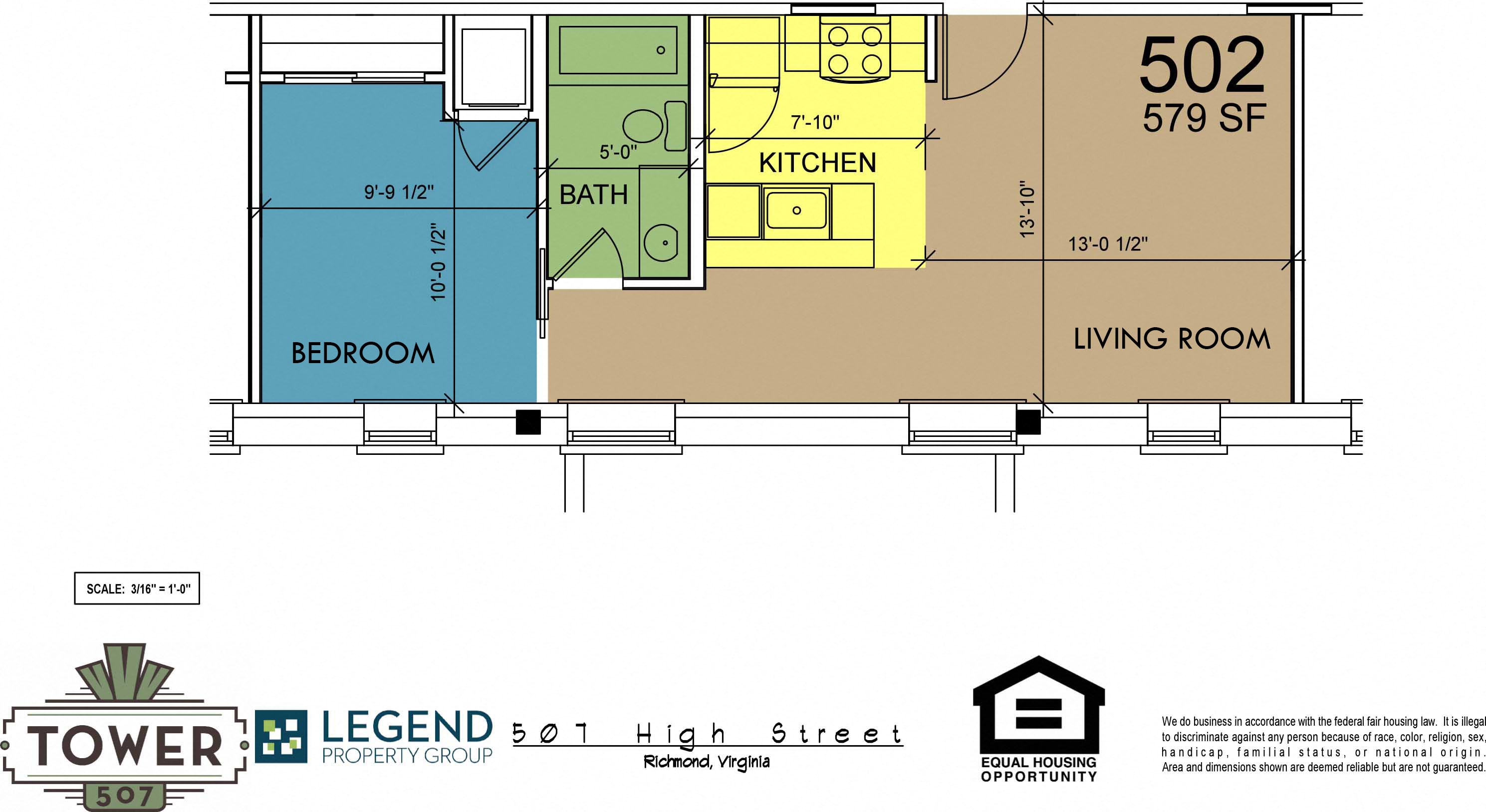 Tower 507 - Unit 502