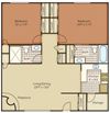 2 bedroom 2 bath