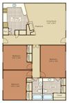 3 bed 2 bath C