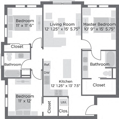 7560 Blake Street 1-3 Beds Apartment for Rent - Photo Gallery 17