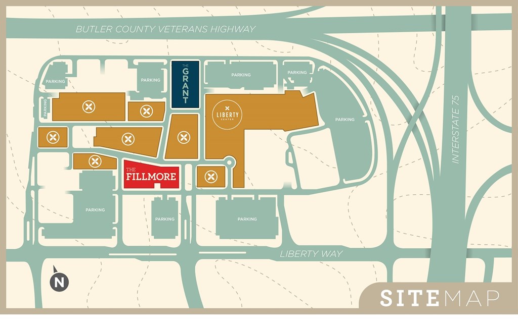 a map of the residences plan