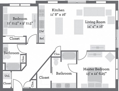 7560 Blake Street 1-2 Beds Apartment for Rent - Photo Gallery 21