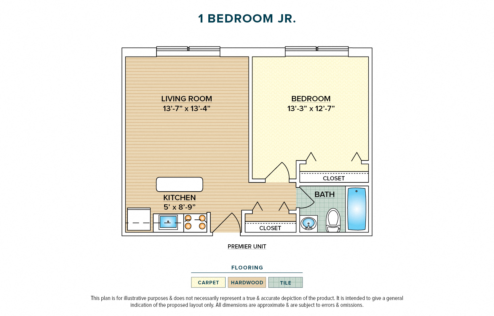 1 Bedroom Junior