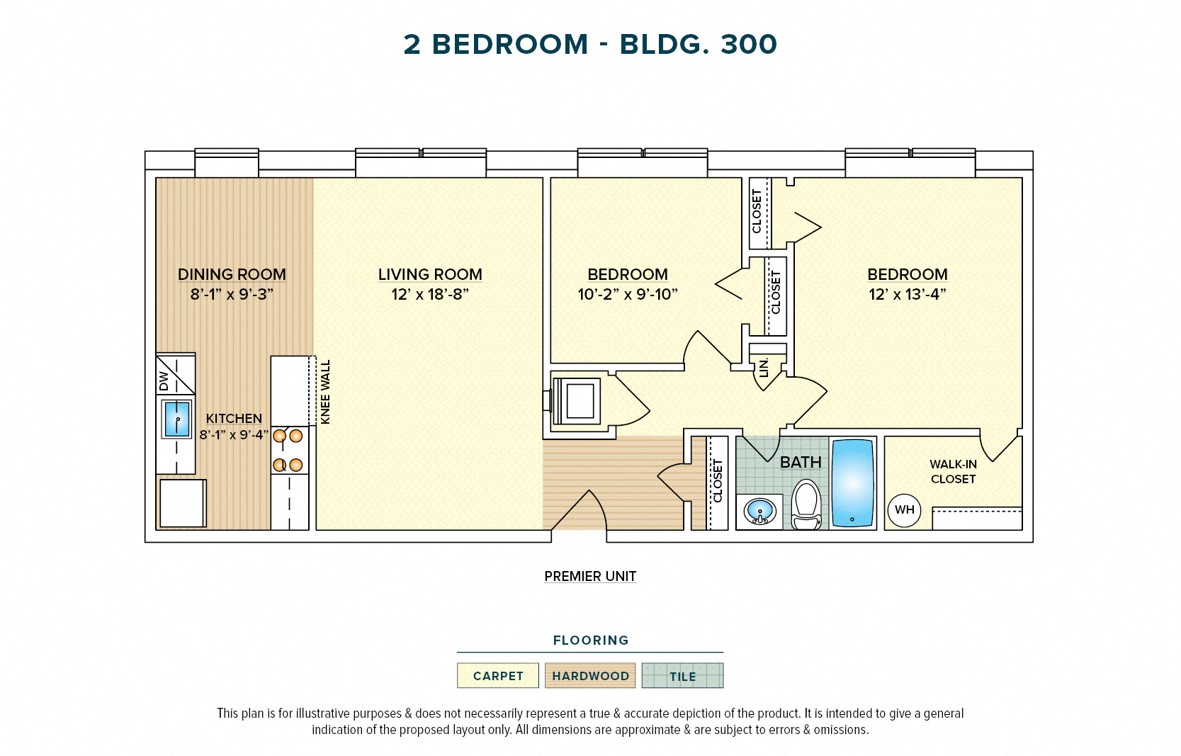 2 Bedroom - Bldg. 300
