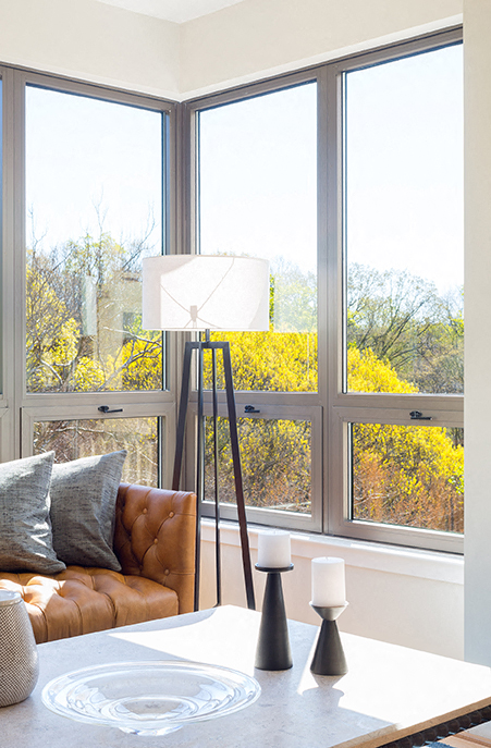 Park Van Ness living room view