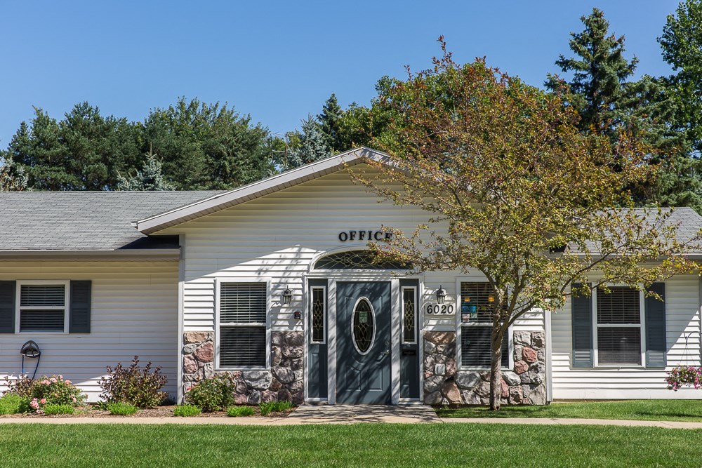 our office is located in the corner of our building