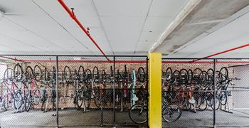 Bike Storage at Reside on Morse