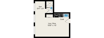 Studio Floor plan