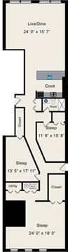 Floor Plan at 945 W Fulton Market Apartments