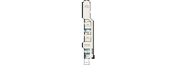 Floorplan at 429 W Melrose
