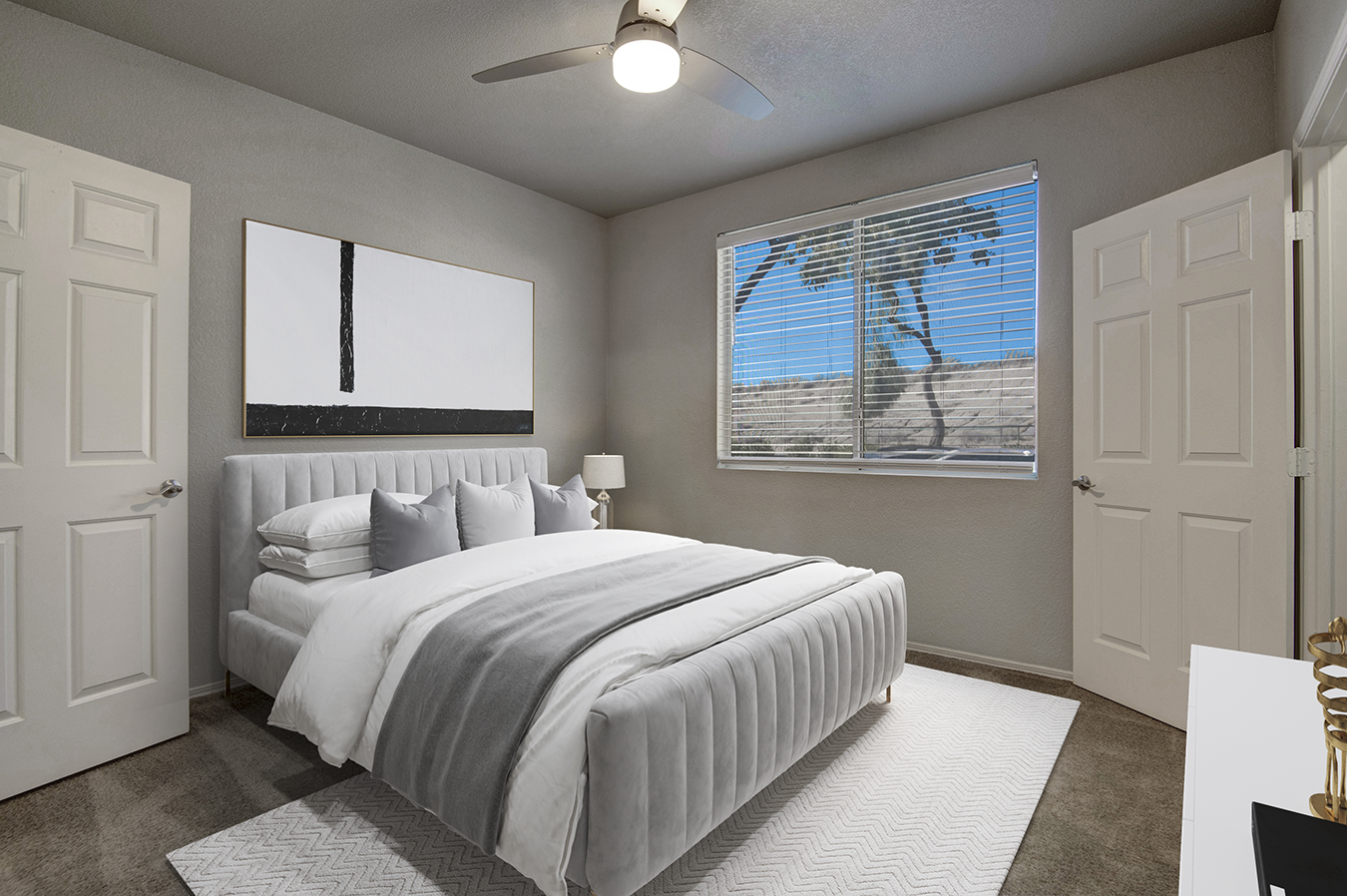 Bedroom | The Catherine Townhomes in Scottsdale
