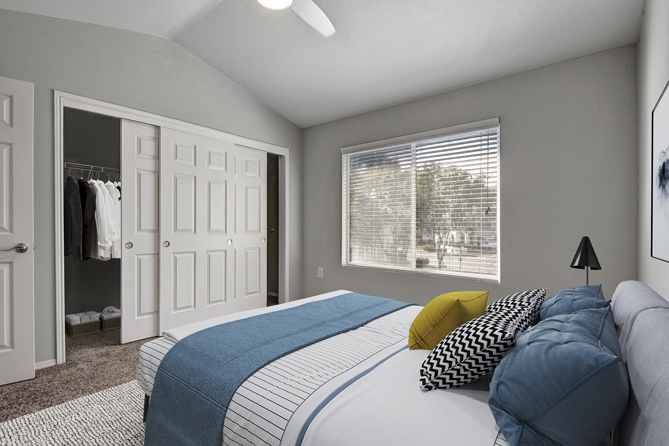 Bedroom | The Catherine Townhomes in Scottsdale