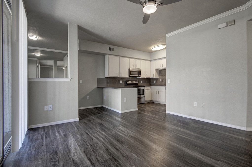 Wood-Inspired Flooring | Townhomes in Scottsdale | The Catherine Townhomes in Scottsdale