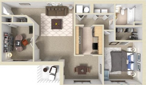 1445 E Evergreen Dr 1-2 Beds Apartment for Rent - Photo Gallery 24