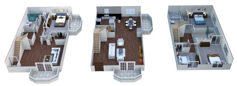 4 Bedroom 3.5 Bath 1,763 Sq.Ft. Floor plan at Linea Cambridge, Cambridge, 02140
