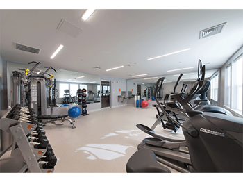 Fitness Center at Linea Cambridge, Cambridge, MA