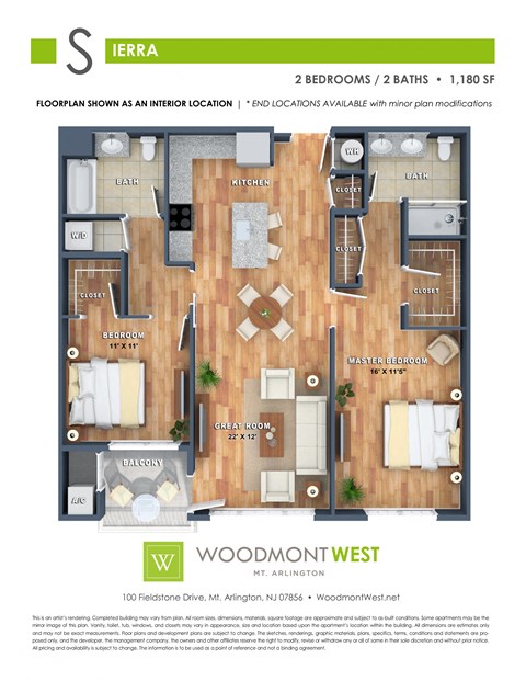 100 Fieldstone Drive 1-2 Beds Apartment for Rent - Photo Gallery 31