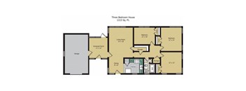 Three Bedroom House