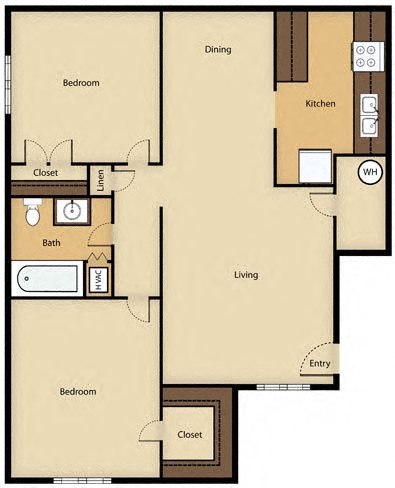 Arbor Place Floor Plan